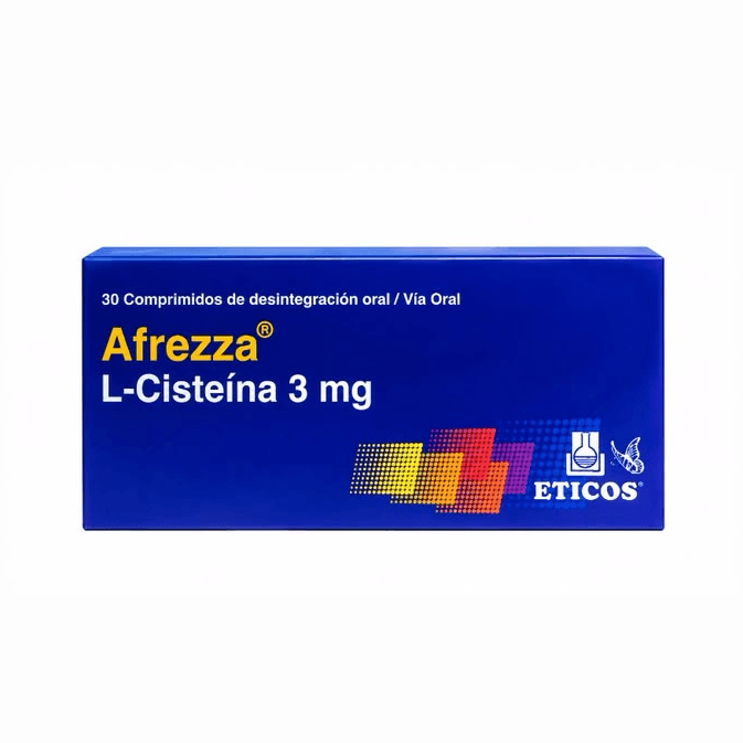 AFREZZA L-CISTEINA 3MG 30 COMPR