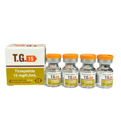 TG  15 mg 4 ampolas