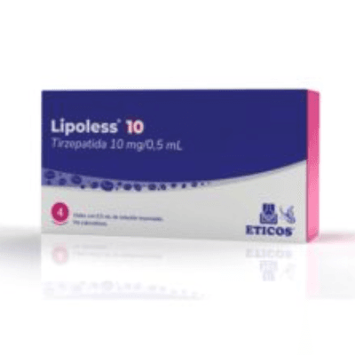 Lipoless 10 MG 4 ampolas