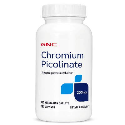 GNC CHROMIUM PICOLINATE 200MG